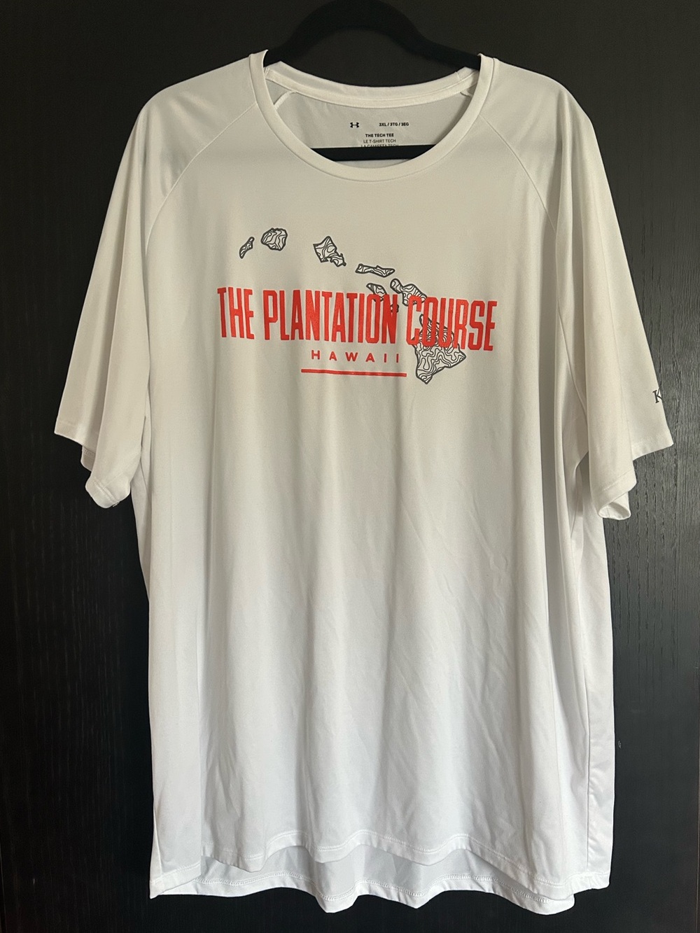 Under Armour Men’s White Short-Sleeve 'The Plantation Course' Graphic Tee